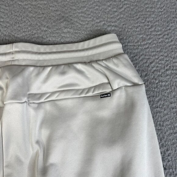 Hurley Sweat Pants Mens XL Gray Drawstring Athleisure Tapered Leg Surf Skate - Picture 9 of 16